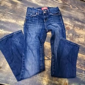 Girls blue jeans